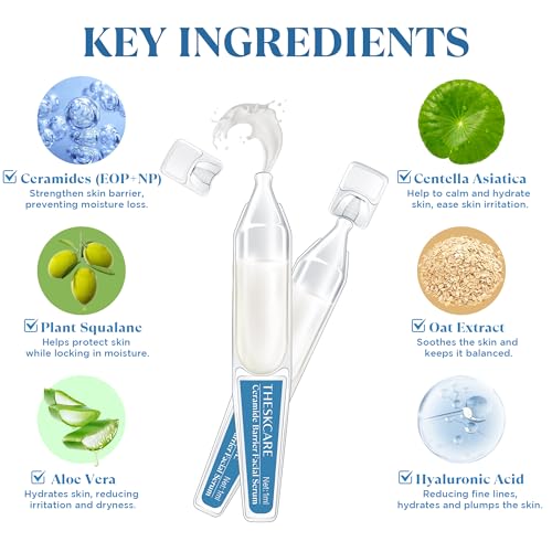 THESKCARE Ceramide Barrier Serum with Hyaluronic Acid - 30 Ampoules