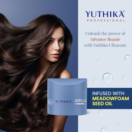 Yuthika Professional UltraCare Hair Mask 500 ml - Deep Conditioning Treatment for Damaged Hair