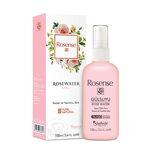 100% Pure Vegan Turkish Rosewater Face Mist - Hydrating Toner 100mL