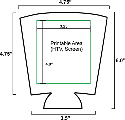 Neoprene Pint Glass Coolies - 4 Pack, Collapsible & Insulated