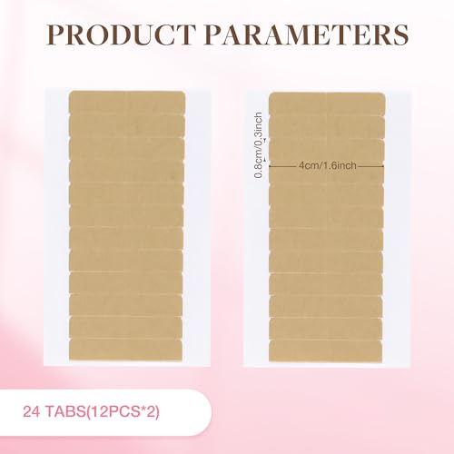 GOO GOO Double-Sided Hair Extension Replacement Tape - 24pcs