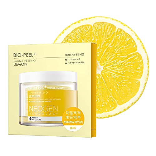 NEOGENLAB Bio-Peel Gauze Peeling Pads - Lemon Exfoliating Treatment (8 pcs)