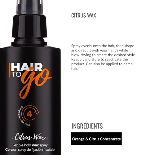 Lendan Citrus Hair Spray Wax - Flexible Long-Lasting Texturizer 200ml