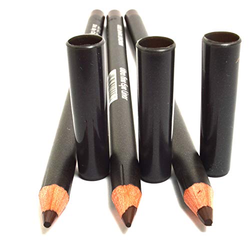 Italia Deluxe 1002 Dark Brown Ultra Fine Eyeliner Set - 3 Pcs