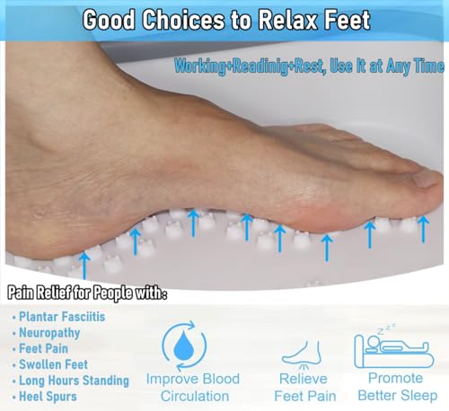 DoroSun Collapsible Foot Soak Basin, 15L Foldable Foot Bath with Massager