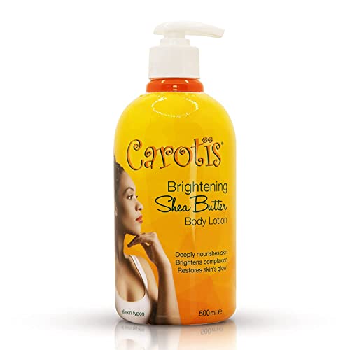 Carotis Skin Brightening Body Lotion with Shea Butter & Arbutin - 17.6 fl oz