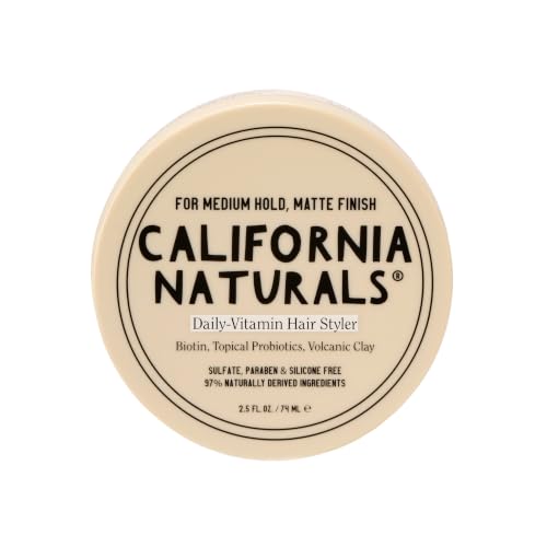 California Naturals Daily Vitamin Hair Styler for Frizzy Hair, 2.5 oz