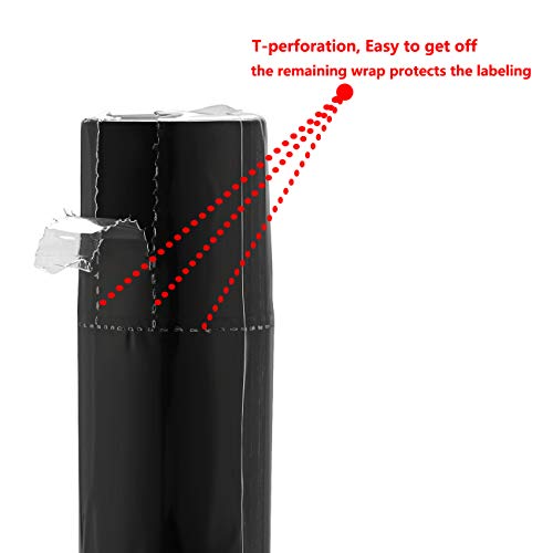 500 Pcs Shrink Wrap for Lip Balm Tubes - Easy to Use & Professional Finish
