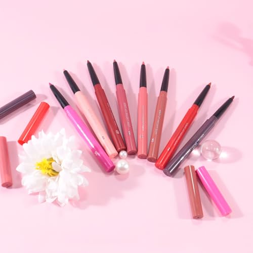 QIDSTERS Gel Lip Liner Pencil for Women, Light Purple Matte, Waterproof & Long Lasting