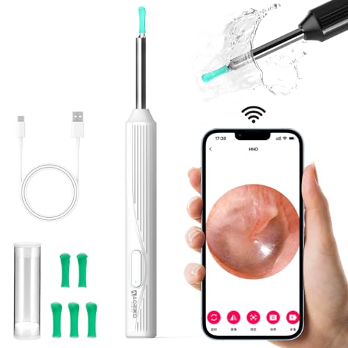 Aoriko Wireless Ear Wax Removal Tool with Camera & Light