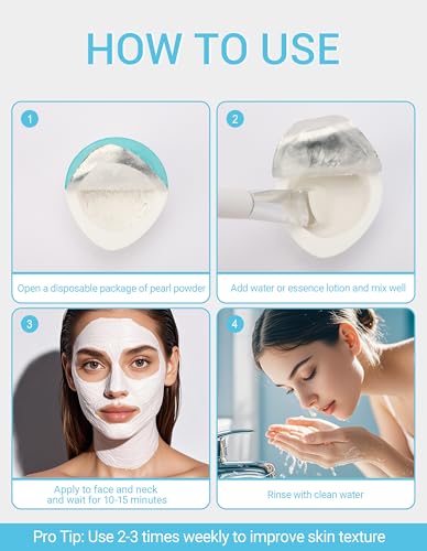 Erinde Organic Pearl Powder - 10g Pods for DIY Masks & Creams