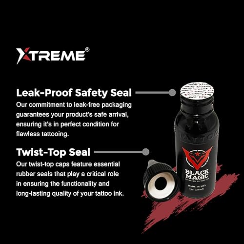 Xtreme Tattoo Ink - Medium Graywash, 4 oz Professional Shading Pigment