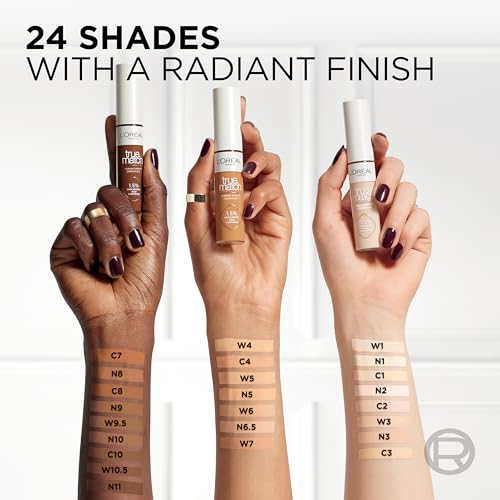 L'Oreal Paris True Match Radiant Serum Concealer C10 0.33 Fl Oz - Brightening Under Eye Makeup