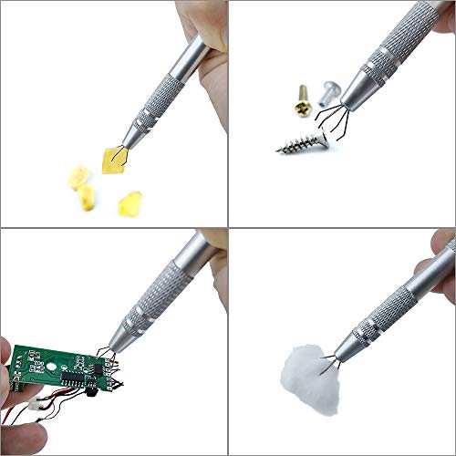 IQIANS 5 PCS Nail Art Claw Manicure Catcher & Pickup Tool for Nail & Electronics Precision