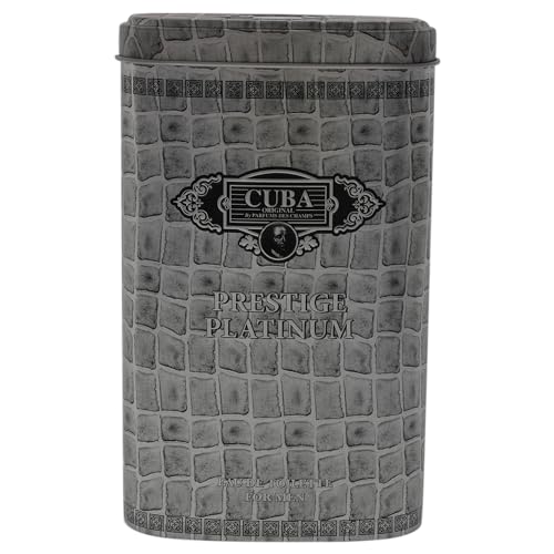 Cuba Original Eau De Toilette Spray for Men, 3 oz - Prestige Platinum
