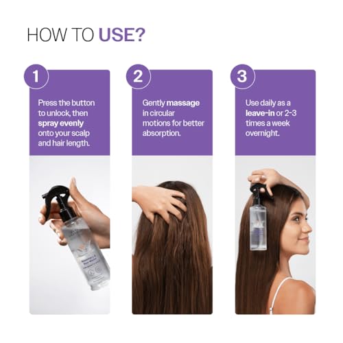 Bare Anatomy Rosemary & Rice Water Hair Growth Spray - 200ml