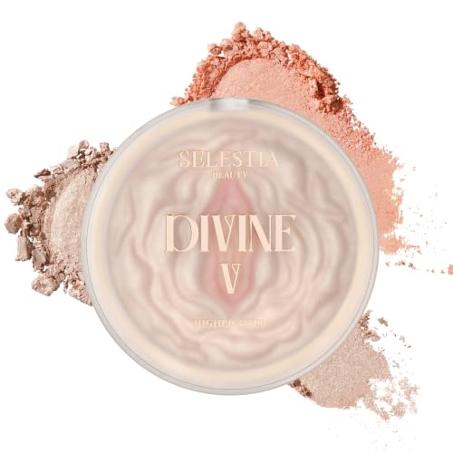 SELESTIA BEAUTY Divine V Powder Highlighter 0.53 oz - Radiant Glow