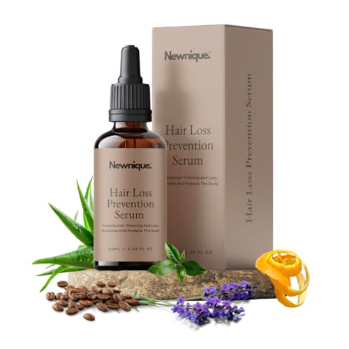 Newnique Hair Growth Serum with Batana, Rosemary, and Biotin - Vegan Treatment