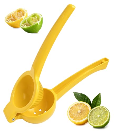 Manual Lemon Squeezer for Maximum Juice Extraction - Yellow