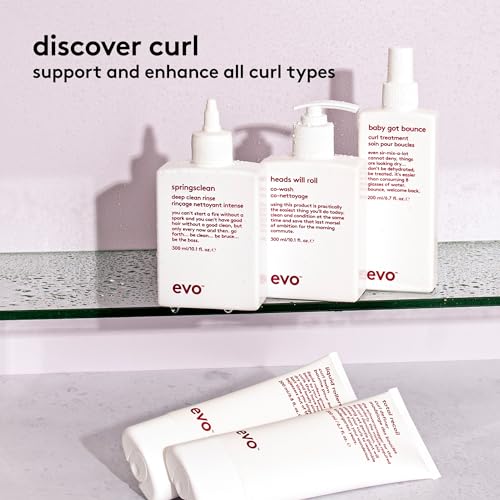 EVO Springsclean Sulfate-Free Clarifying Shampoo for Wavy, Curly & Coily Hair 1.01 Fl Oz