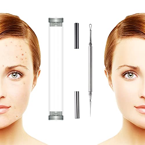 Titanium Alloy Pimple Popper Tool - 2-in-1 Blackhead & Blemish Remover
