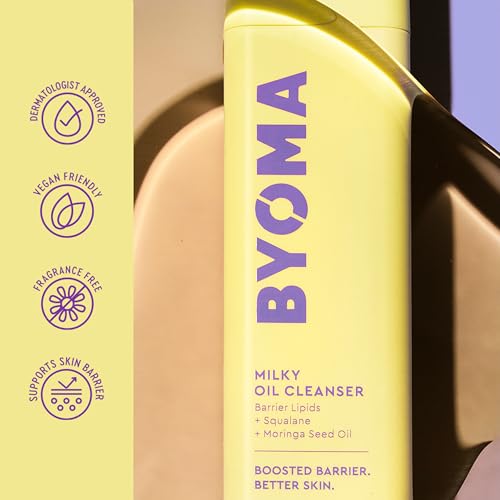 BYOMA Milky Oil Cleanser - Hydrating Oil-to-Milk Facial Cleanser