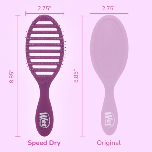 Wet Brush Speed Dry Hair Brush - Vented Design for Faster Drying