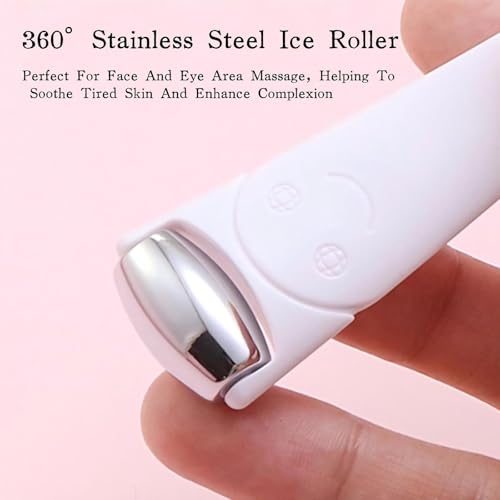 Mini Ice Roller Facial Massager for Dark Circles & Puffiness