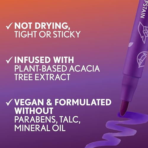 Covergirl Outlast Lipstain - 96 Spooky Bat, Vegan, Transfer-Proof