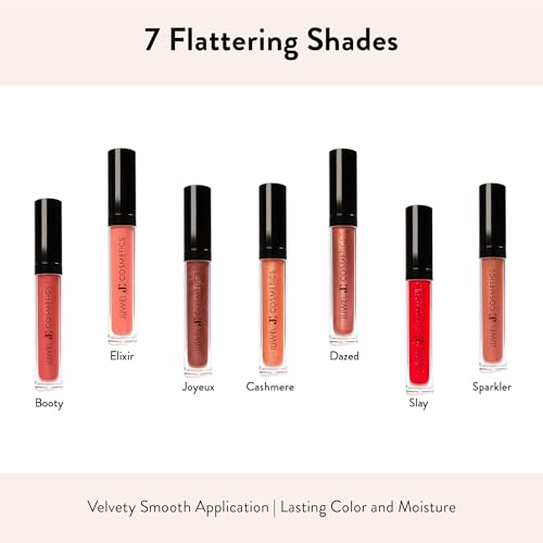 Juwel Cosmetics Ultra Lip Gloss Cashmere - High Shine, Moisturizing, Vegan Lip Gloss for Dry Lips