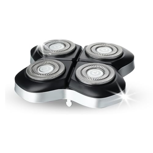 GORLENT FlexSeries Pro Replacement Head – Pack of 1, 4-Blade Shaver Refills