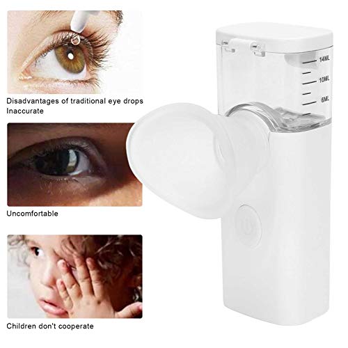 Dioche Portable Eye Humidifier and Mist Sprayer for Dry Eyes