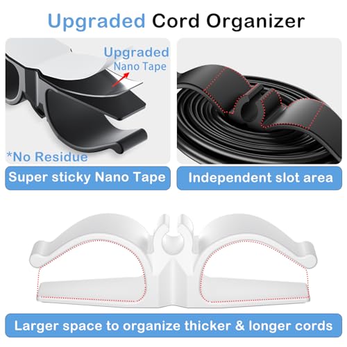 Lancord Cord Organizer for Kitchen Appliances - 8 Pack