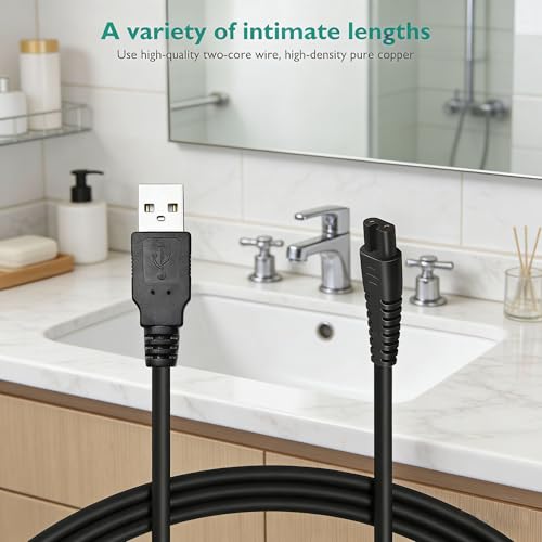 Lnauy Charger Cord for Nicwell F5025 & COSLUS F5020E Flossers