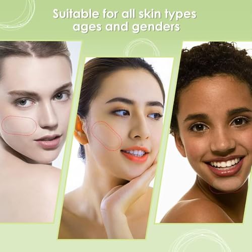 Large Hydrocolloid Blemish Patches - 44 Strips for Acne Care
