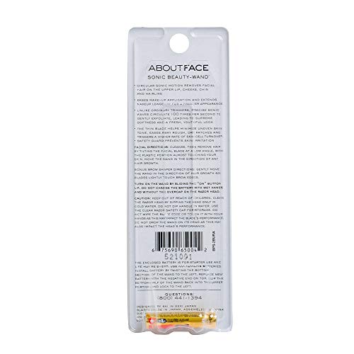 About Face Sonic Beauty Wand & Eyebrow Shaper - Pack of 2