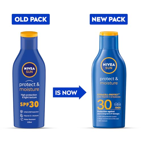 Nivea Sun Moisturising Lotion SPF 30, 4.23 fl oz