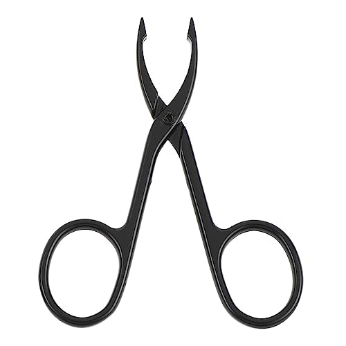 WLLHYF 2-Piece Eyebrow Scissors & Handle Tweezers Set