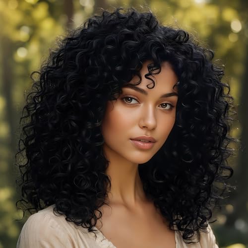 12 Inch Jamaican Bounce Crochet Hair - 3 Packs (1B) Synthetic Curly Extensions