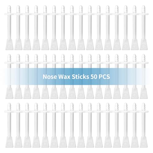 Galdino Nose Wax Sticks Kit - 50 Pcs for Facial Hair Removal