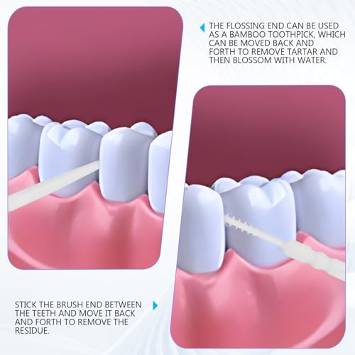 Katigate Double Head Disposable Interdental Brushes - 1060 Pack