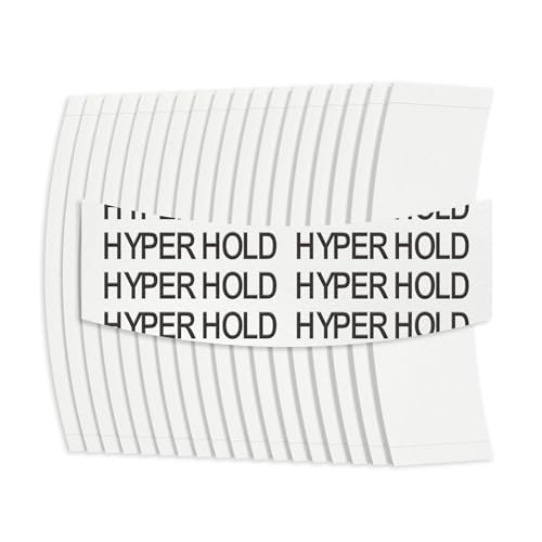 Hyper Hold Hairpiece Wig Tape - 108 Double Sided Strips, Back Curve