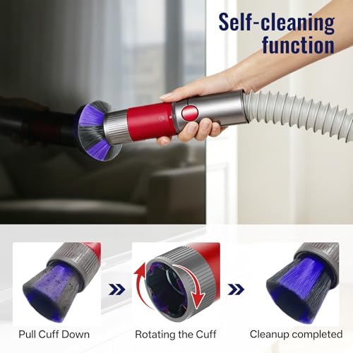 Scratch-Free Dusting Brush for Dyson V7 V8 V10 V11 V15 Vacuum Cleaners