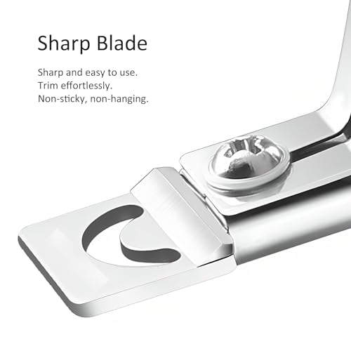 2-Pack Professional Acrylic Nail Clippers – Durable Stainless Steel & Titanium-Coated