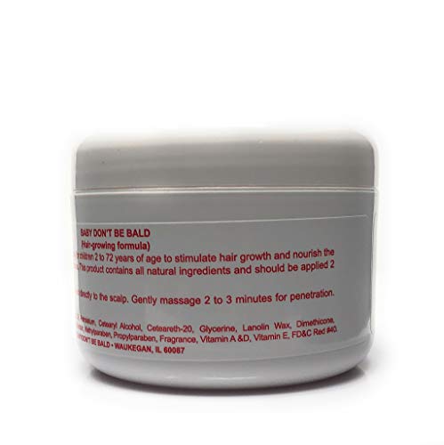 Baby Don't Be Bald Triple Strength Hair & Scalp Nourishment - 8 Oz