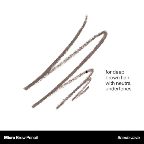 Morphe Micro Dual Eyebrow Pencil - Java - Ultra-Precise, Long-Lasting