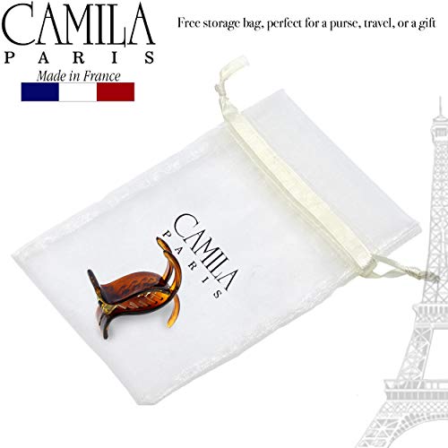 Camila Paris French Hair Clip Combo - 2 Inch Ponytail Holders for Women