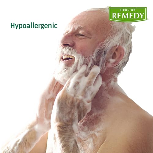 Medline Remedy Essentials Shampoo & Body Wash - 2 Fl Oz, Aloe Gel Cleanser for Sensitive Skin