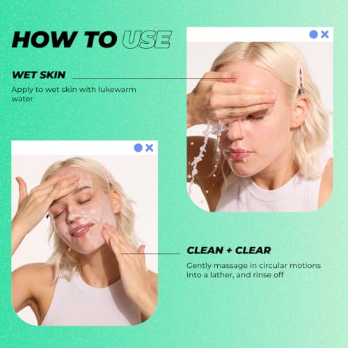 Vitamasques Purifying Jelly Foaming Face Wash - 4.05 fl oz Facial Cleanser