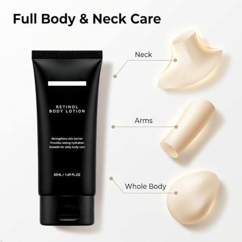 Firming Retinol Body Lotion for Dry Skin, 8oz - Deep Moisturizer